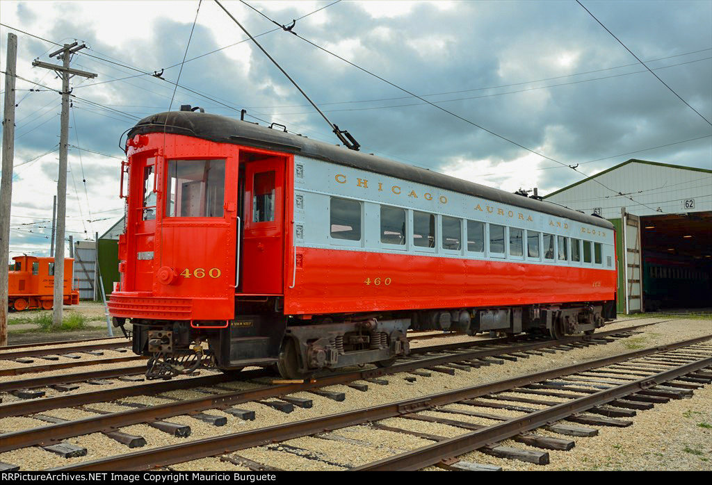 Chicago Aurora & Elgin Interurban car